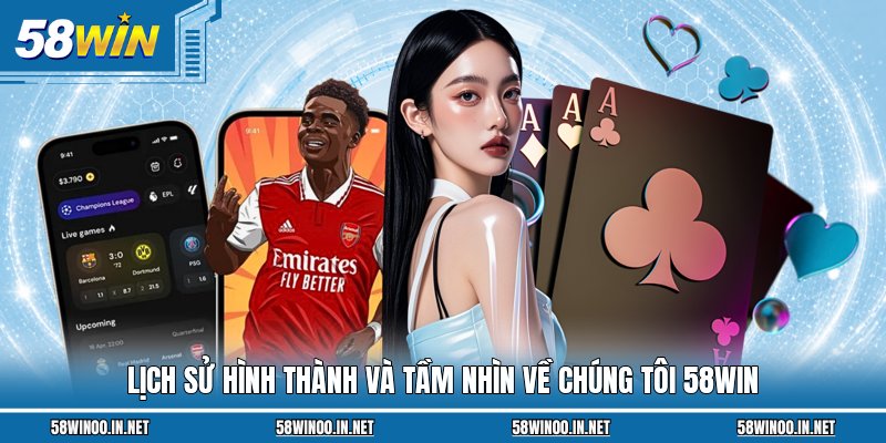 Lịch sử hình thành và tầm nhìn về chúng tôi 58WIN