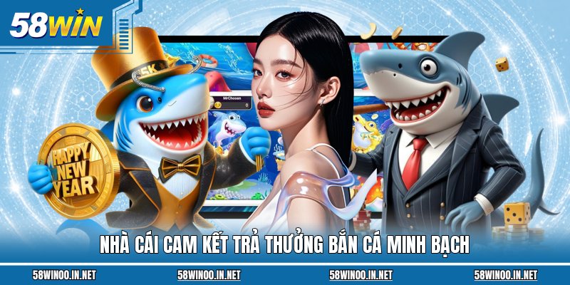 Nhà cái cam kết trả thưởng bắn cá minh bạch