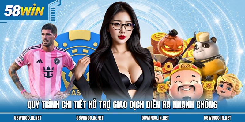 Quy trình chi tiết hỗ trợ giao dịch diễn ra nhanh chóng