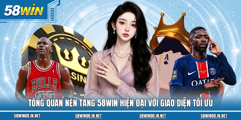 Tổng quan nền tảng 58WIN hiện đại với giao diện tối ưu